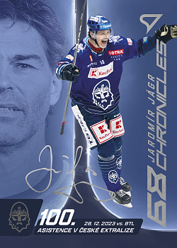 Jaromir Jagr Kladno Tipsport ELH 2024/25 SportZoo 2. serie 68 Chronicles #68-8